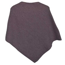 Poncho Tinta Unita 100% lana