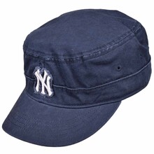 Cappello Baseball 'Vasco' Tinta Unita lic.'NY'100% Cotone