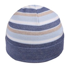 Cuffia Baby Bimbo Righe 100%cotone