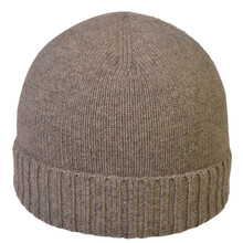 Cuffia Cachemire Con Risvolto 100% Cachemire