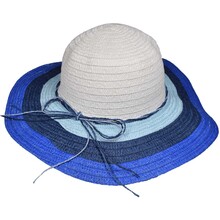 Cappello Modello Pamela Ala Righe 100% Carta TG Unica