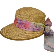 Visierone Donna 100% Paglia