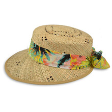 Visierone Donna 100% Paglia