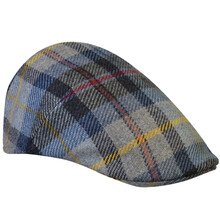 Berretto Tessuto Scacco Tartan 60% Lana 40% Poliammide