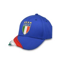 Cappello Baseball Ricamato 'ITALIA' 100% cotone Tg Unica Regolabile