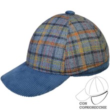 Cappello Modello Baseball Merinos 80% Lana 20% Poliestere