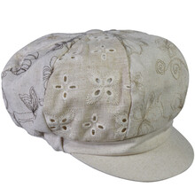Berrettone Donna Patwork 40% Viscosa 40% Poliestre 20% Lino