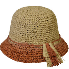 Cappello Modello Cloche Donna 100% Carta TG Unica Regolabile