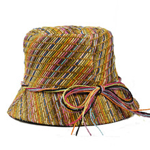 Cappello Modello Cloche Bicolore 100% Carta TG Unica Regolabile