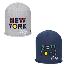 Cuffia Rasta Bimbo Stampa New York 95% cotone 5% elastan