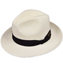 Cappello Modello Fedora Panama 100% Paglia