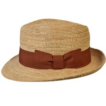 Cappello Modello Trilby Rafia 100% Paglia